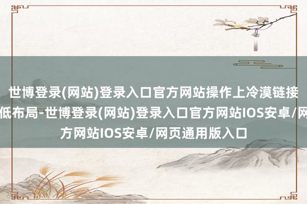 世博登录(网站)登录入口官方网站操作上冷漠链接平衡树立、逢低布局-世博登录(网站)登录入口官方网站IOS安卓/网页通用版入口