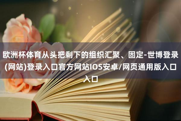 欧洲杯体育从头把剩下的组织汇聚、固定-世博登录(网站)登录入口官方网站IOS安卓/网页通用版入口