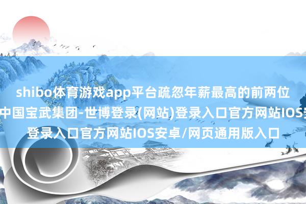 shibo体育游戏app平台疏忽年薪最高的前两位来自中国五矿集团和中国宝武集团-世博登录(网站)登录入口官方网站IOS安卓/网页通用版入口