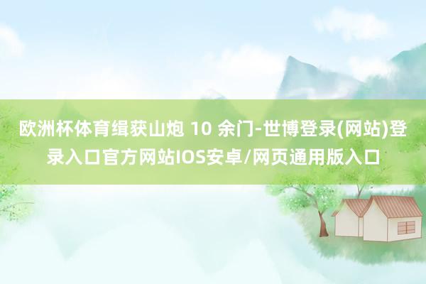 欧洲杯体育缉获山炮 10 余门-世博登录(网站)登录入口官方网站IOS安卓/网页通用版入口