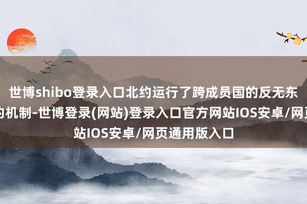 世博shibo登录入口北约运行了跨成员国的反无东说念主机定约机制-世博登录(网站)登录入口官方网站IOS安卓/网页通用版入口